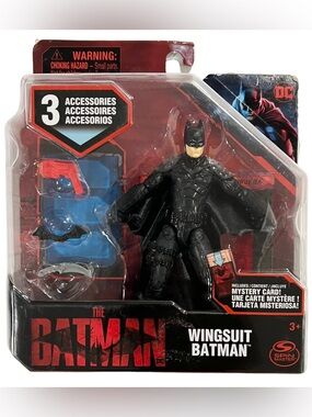 The Batman Wingsuit 4 inch Action Figure Toy 2022 Unopened kids